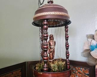 Vintage rain oil lamp