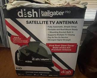 DISH Tailgater Satellite TV antenna (two of these)