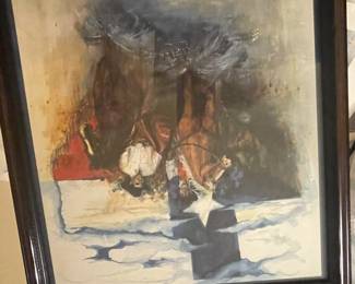 Many unframed beautiful prints.