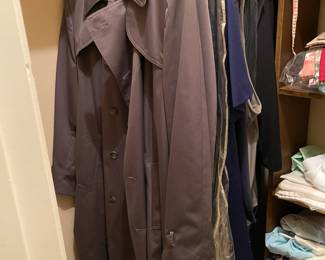 Woman's trench coat.