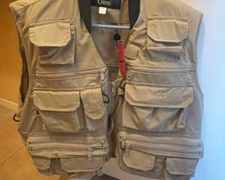 Men's Orvis fishing vest.