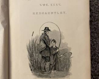 Vintage books Sir Walter Scott, Edinborough 1860