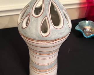 Mid Century Glidden Vase 