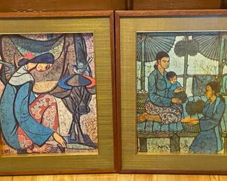 Malaysian Batik Art by Chuah Thean Teng