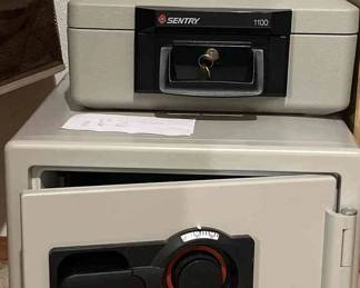 Pair Of SENTRY SAFES