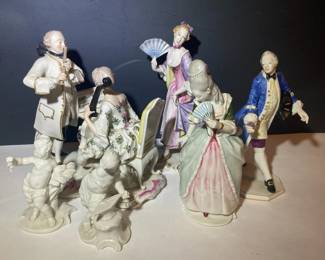 Rosenthal And Other Porcelain Figurines