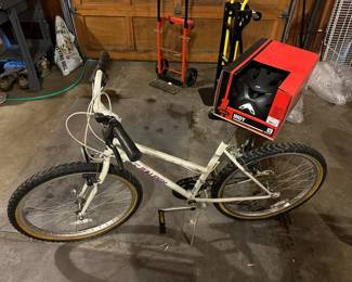 Vintage Raleigh 410 Bike And Helmet