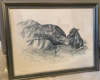 Kelly Stevens Limited Edition Signed Horse Print