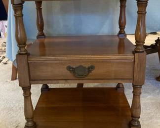 Wood Side Table