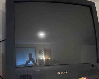 Sharp TV WDual VHS DVD Player