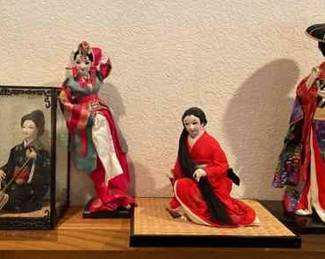 Japanese Geisha and Other Dolls