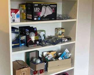 White Adjustable Bookshelf