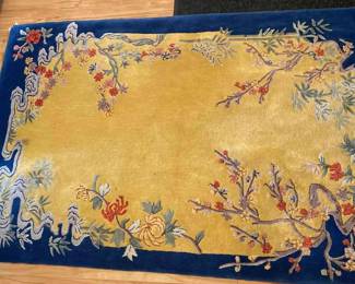 Tai Ping Wool Rug 4x6 Made in Hong Kong