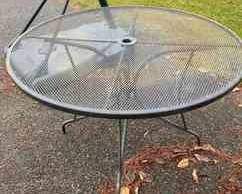 Metal Outdoor Table