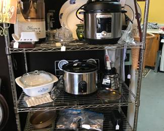 Wonderful small appliances - Instapot, covered dishes