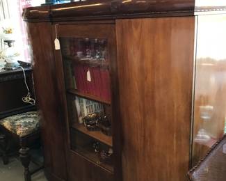 Beautiful Display Case and Bookcase from England