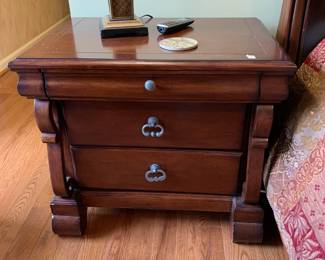 #50	Pair of "Signature" End Tables 29x20x26 	 $150.00 
