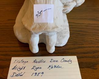 #39	Vintage Austin Dee Crowley Bright Eyes Mother David 1989	 $25.00 
