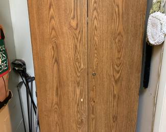 #63	Laminate Cabinet - 6 Shelves 30x17x71	 $45.00 
