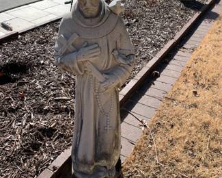 #80	Rosen saint statue 30 inches	 $25.00 
