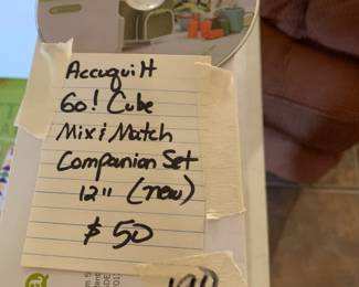 #190	Accuquilt 60! Cub mix and match companion set 12 inch new 	 $50.00 
