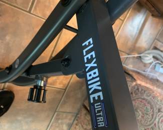 #33	Exercise Bike - "Flex bike Ultimate" Folding for storage. 	 $75.00 
