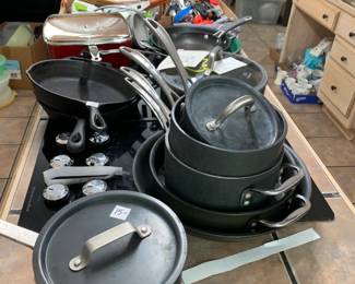 #205	8 Pc. Calphalon Cookware	 $50.00 
