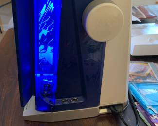 #198	Husqvarna Viking Designer Epic Sewing and Embroidery Machine w/all included Attachments including the largest hoop on the market approx 10x14 with User manuals, Extra feet, extra hoops , walking foot, bobbins, cords and much more.  In excellent condition and working order.  	 $3,000.00 
