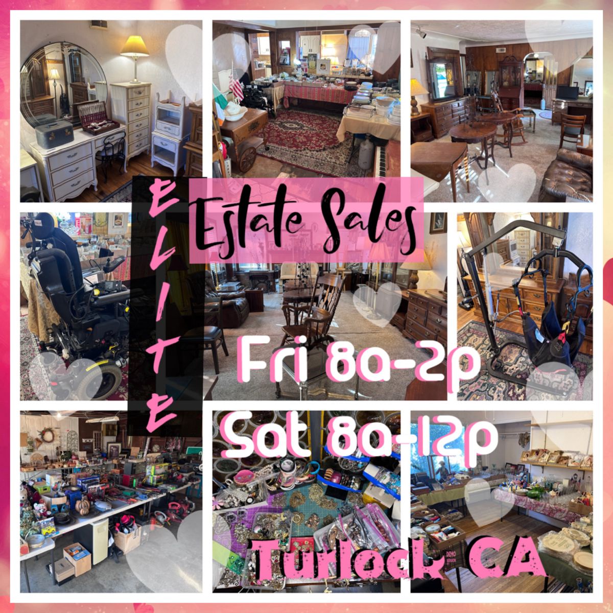 Absolutely Packed ELITE Estate Sale full... starts on 2/2/2024