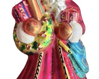 Radko Santa Ornament