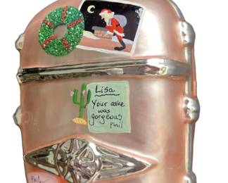 Patricia Breen Pink Ornament