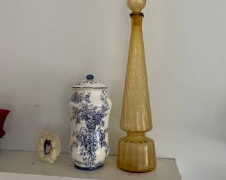 Blenko Glass! A pair! RARE FIND!!