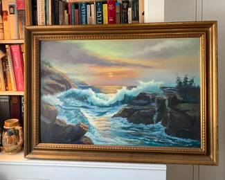 Original oil paintings by American artist J. Sullivan 