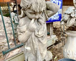 Fantastic concrete statuary!