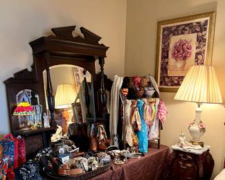 More scarves, belts, and boots!