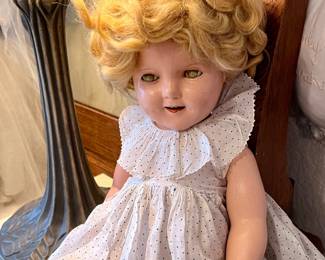 Vintage Shirley Temple doll.