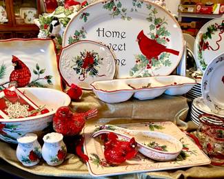 The other half shows cardinals!