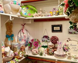 Easter closet!  Fun things!