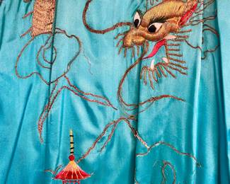 Japanese kimono robe.