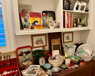 Primitive area in the pantry!  
