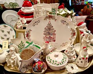 Lenox Christmas table!