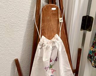 Vintage wooden ironing board!