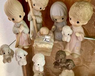 Precious Moments Nativity.