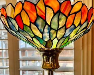 Lots of Tiffany Style lamps.
