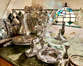 Arthur Court pewter and more.