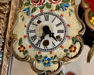 We have 3 of these vintage German small clocks.