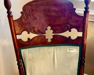 antique oak rocker!