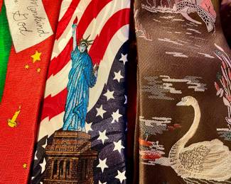 Over 70 ties Sbd cummerbunds