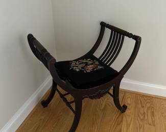 Antique Dressing / Window / Piano Stool 