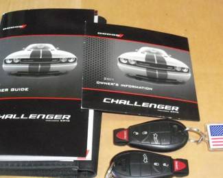 We have both key fobs.